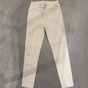 Women's Cream Jeans